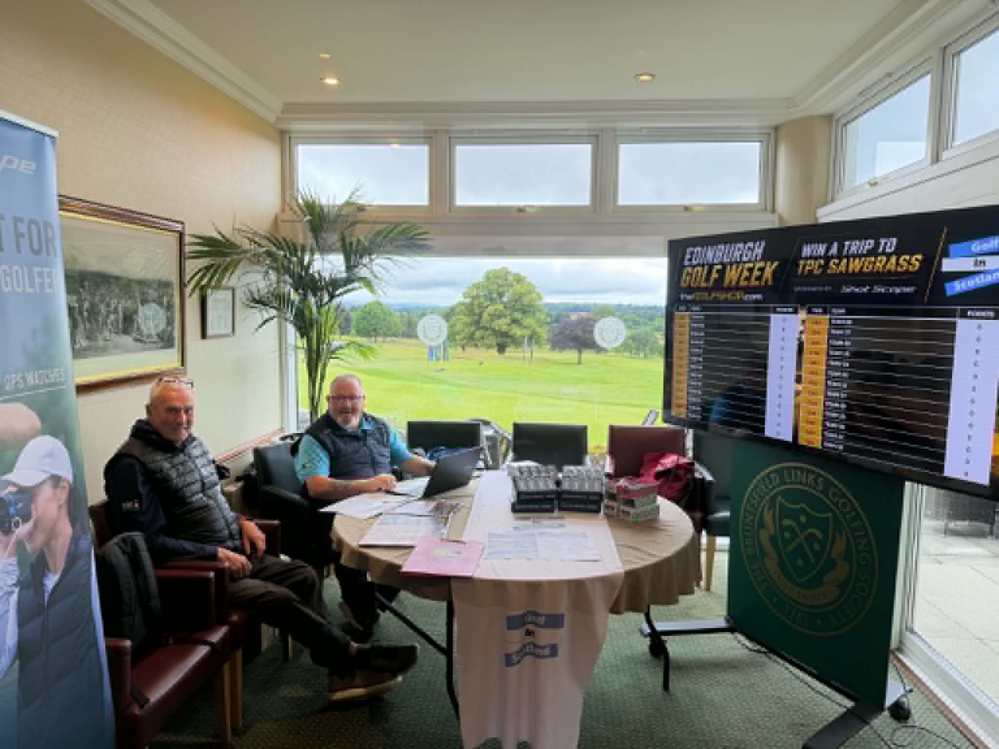 Golfers during Edinburgh Golf Week 2026