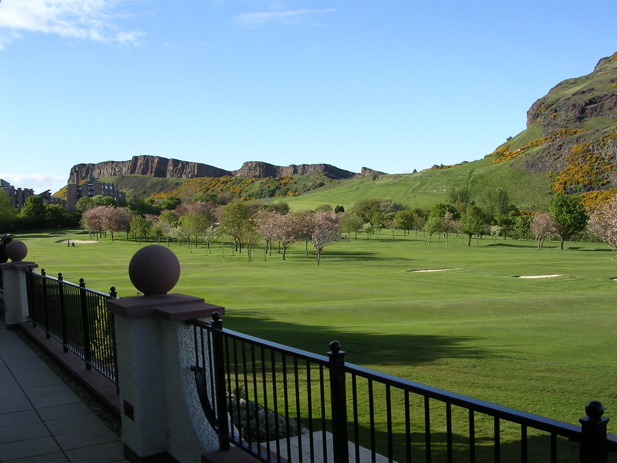 Players enjoying Edinburgh Golf Week